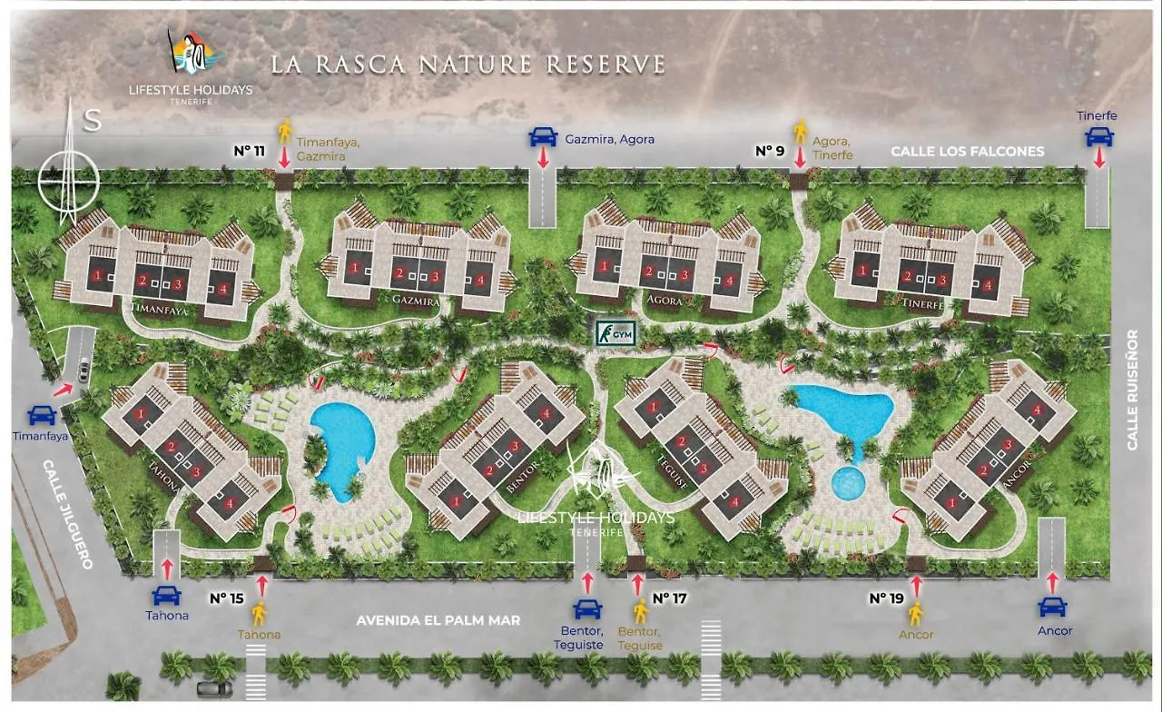 Gazmira 3-1 PENTHOUSE DELUXE&JACUZZI 3B Villa Palm-mar İspanya